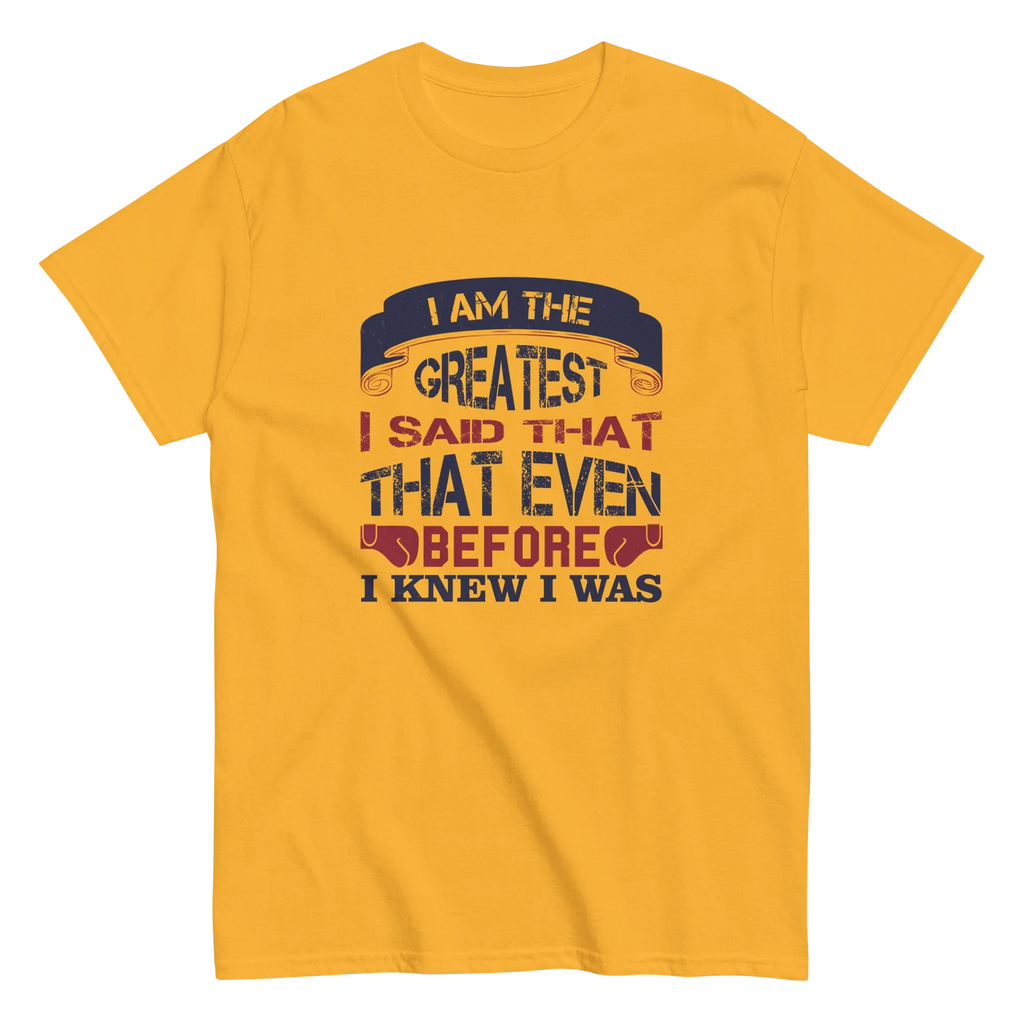 THE GREATEST unisex t-shirt - - Printoo Shop - 8946230_15813