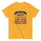 THE GREATEST unisex t-shirt - - Printoo Shop - 8946230_15813