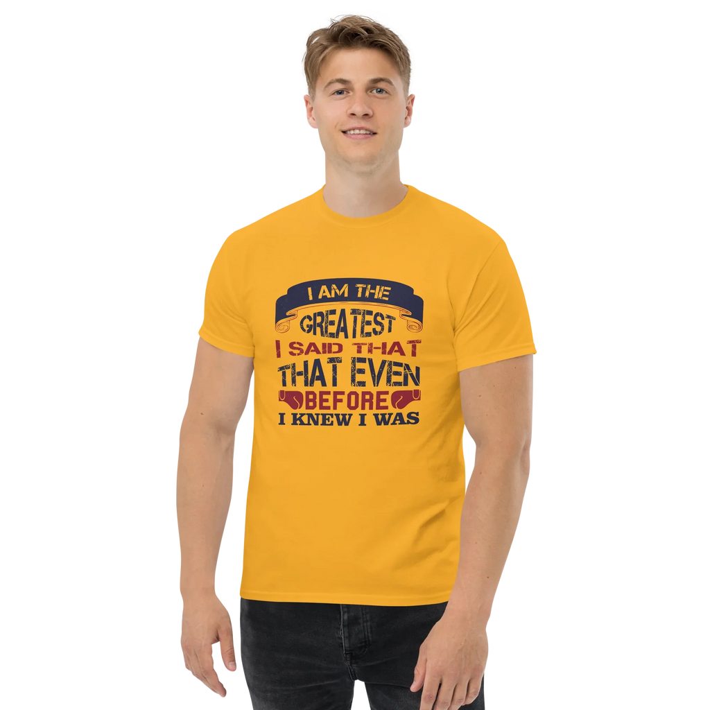 THE GREATEST unisex t-shirt - - Printoo Shop - 8946230_15813