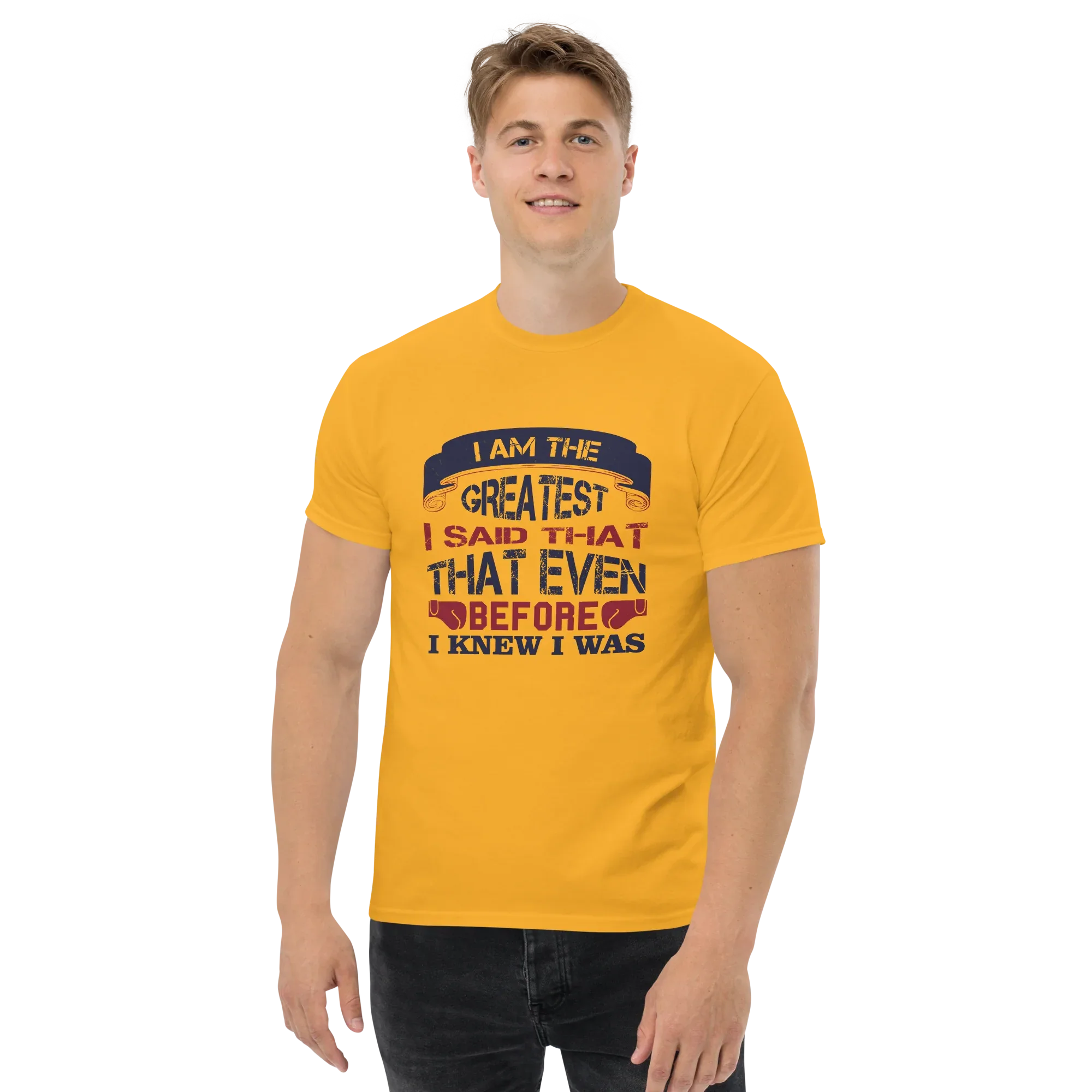 THE GREATEST unisex t-shirt - - Printoo Shop - 8946230_15813