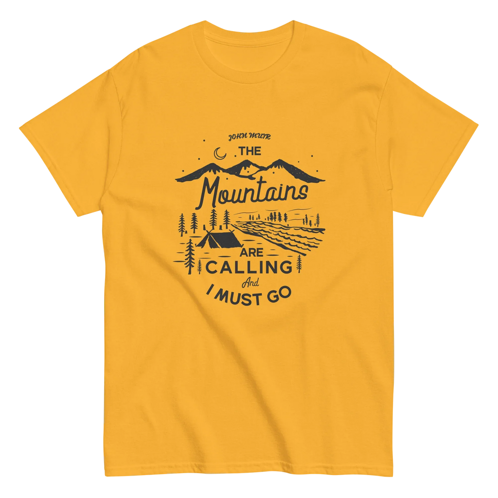 MOUNTAINS unisex t-shirt - - Camping & Outdoor t-shirts - Printoo Shop