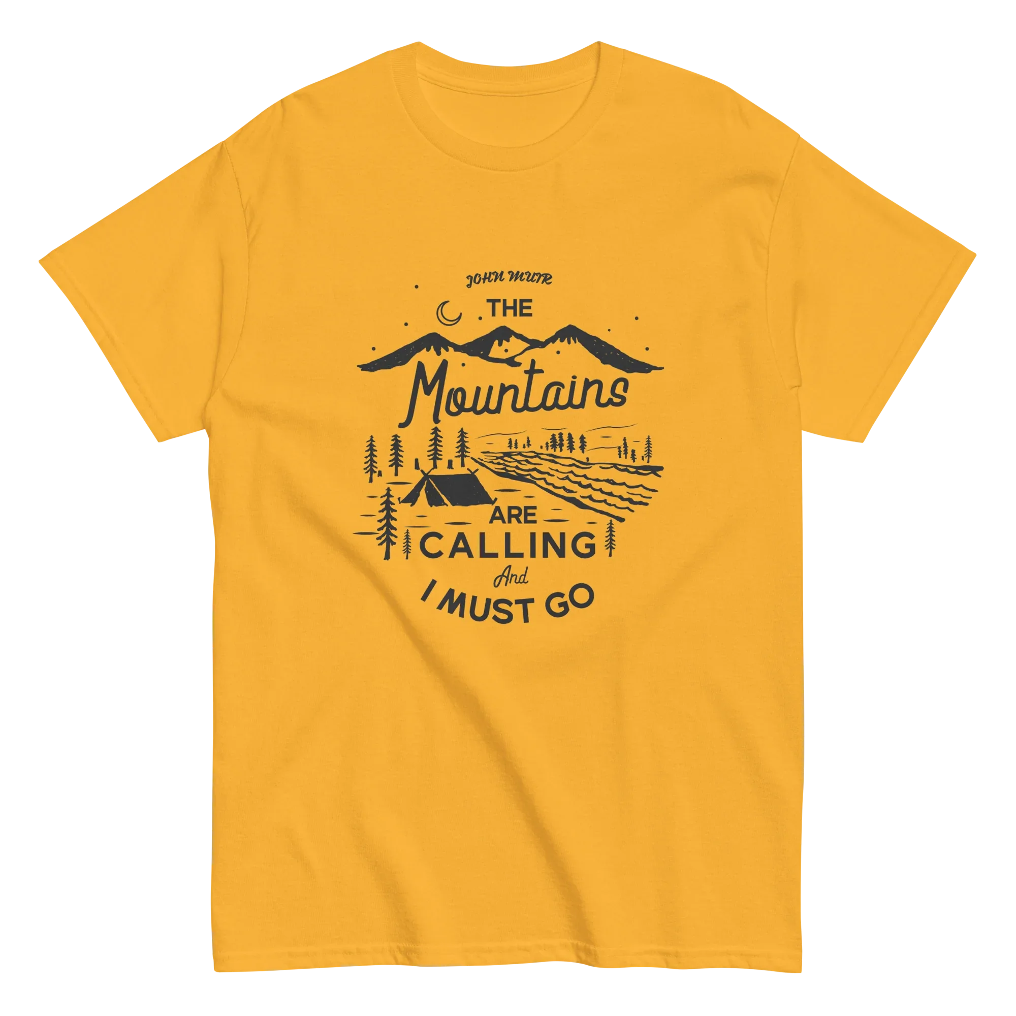 MOUNTAINS unisex t-shirt - - Camping & Outdoor t-shirts - Printoo Shop