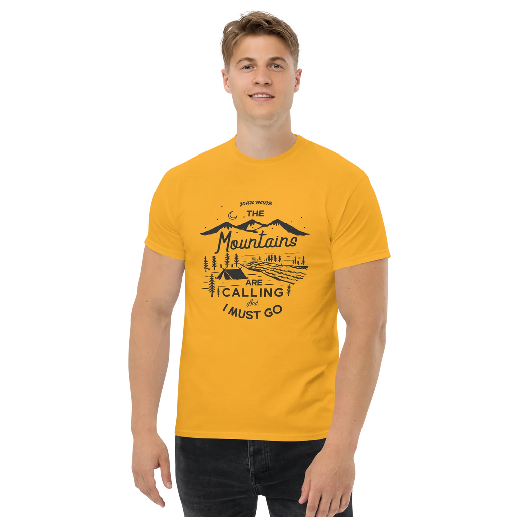 MOUNTAINS unisex t-shirt - - Camping & Outdoor t-shirts - Printoo Shop