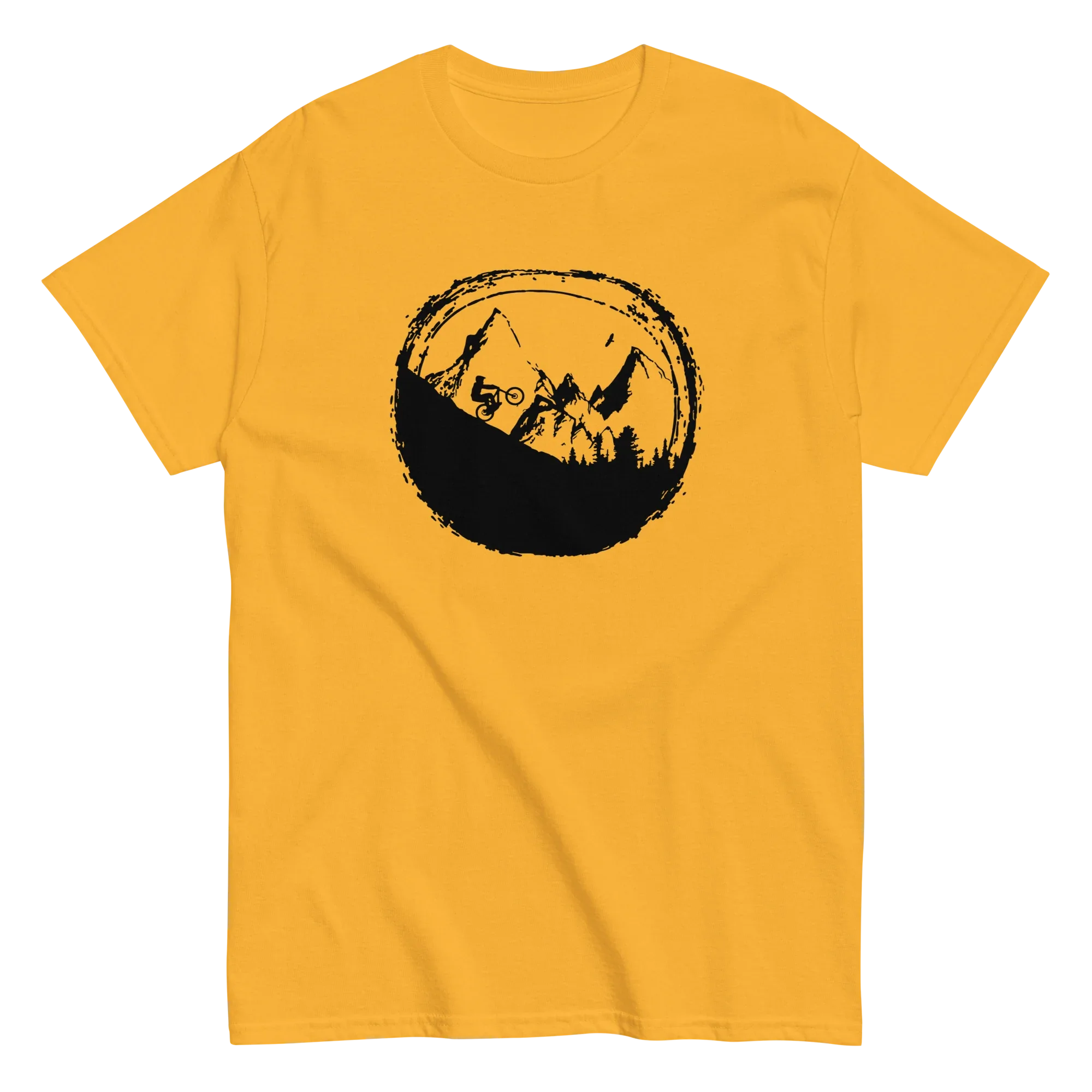 CYCLING CHALLENGE unisex t-shirt - - Bicycle t-shirts - Printoo Shop