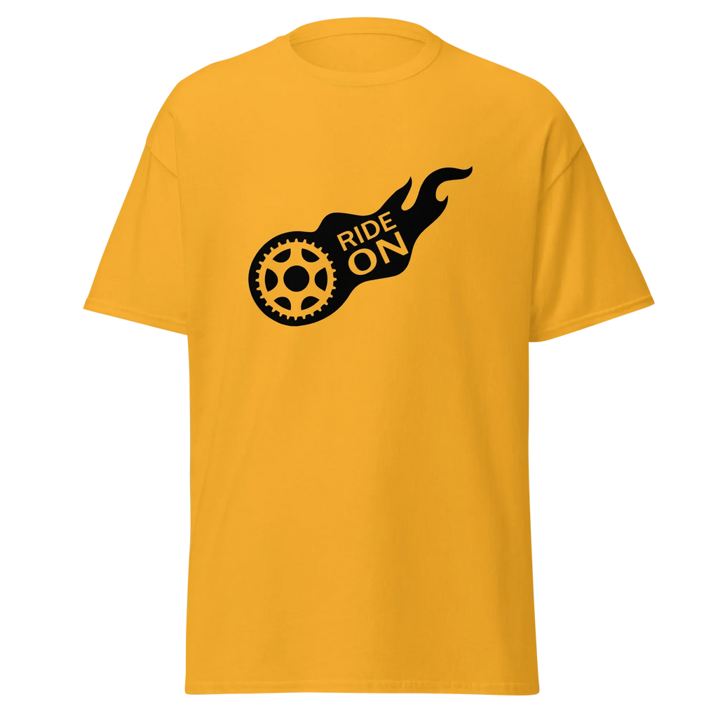 RIDE ON unisex t-shirt - - Bicycle t-shirts - Printoo Shop