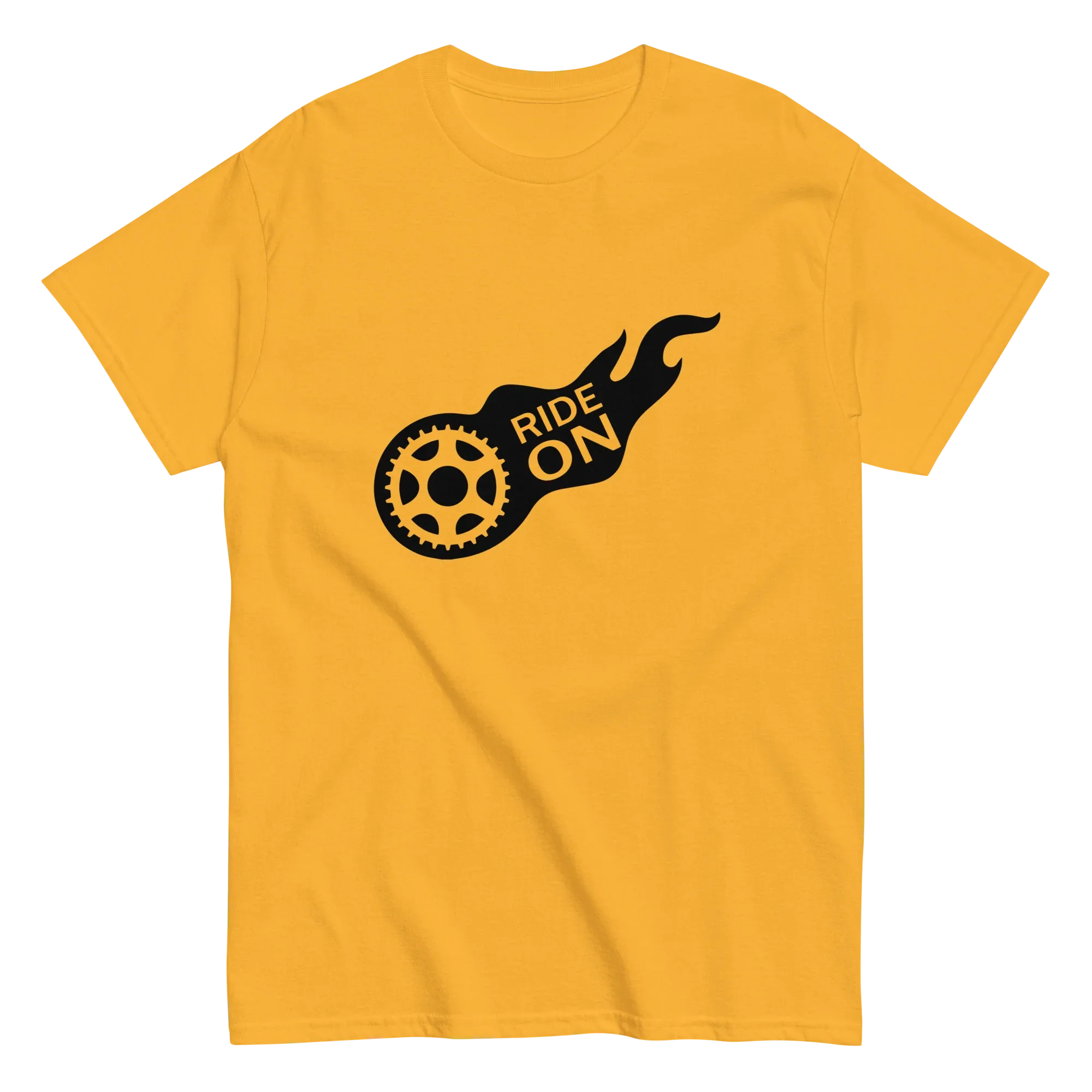 RIDE ON unisex t-shirt - - Bicycle t-shirts - Printoo Shop