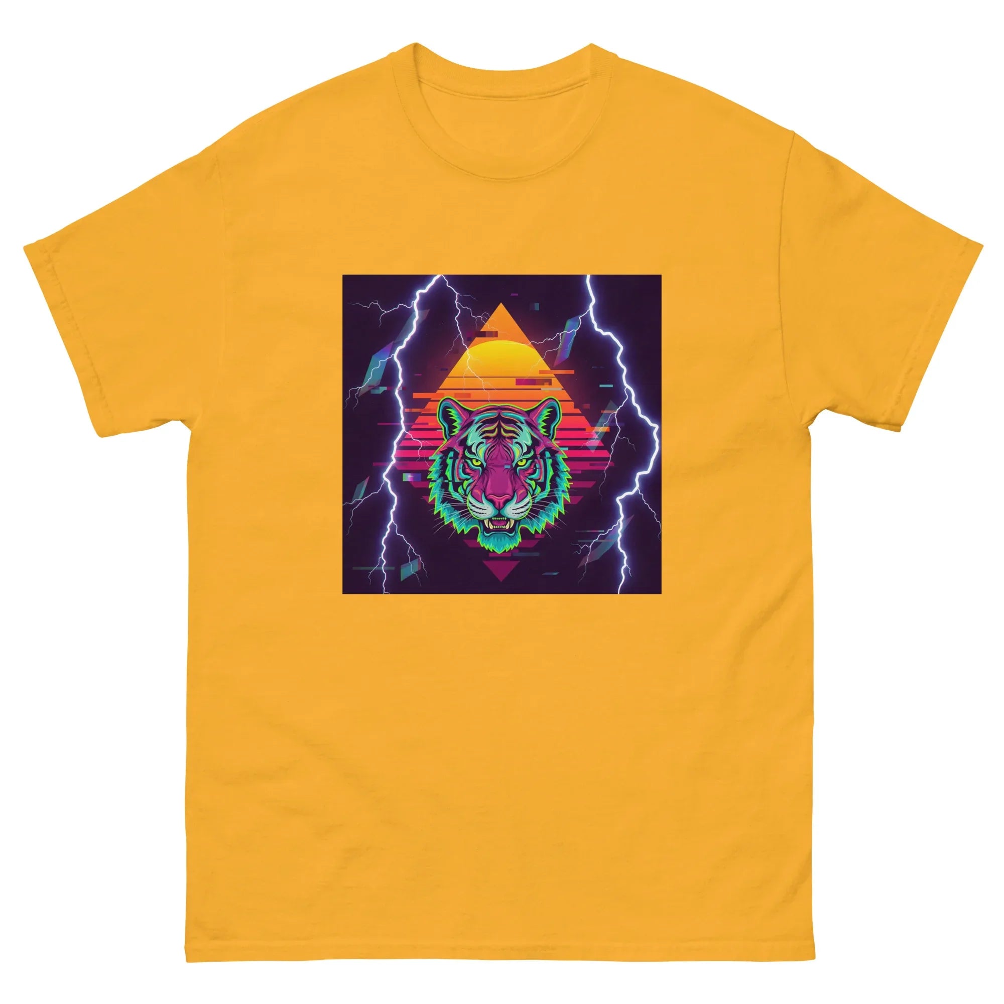 OF THE STORM SUNSET unisex t-shirt - Printoo Shop - - Retro & Synthwave T-Shirts, t-shirt, unisex, Unisex Classic Tee | Gildan 5000