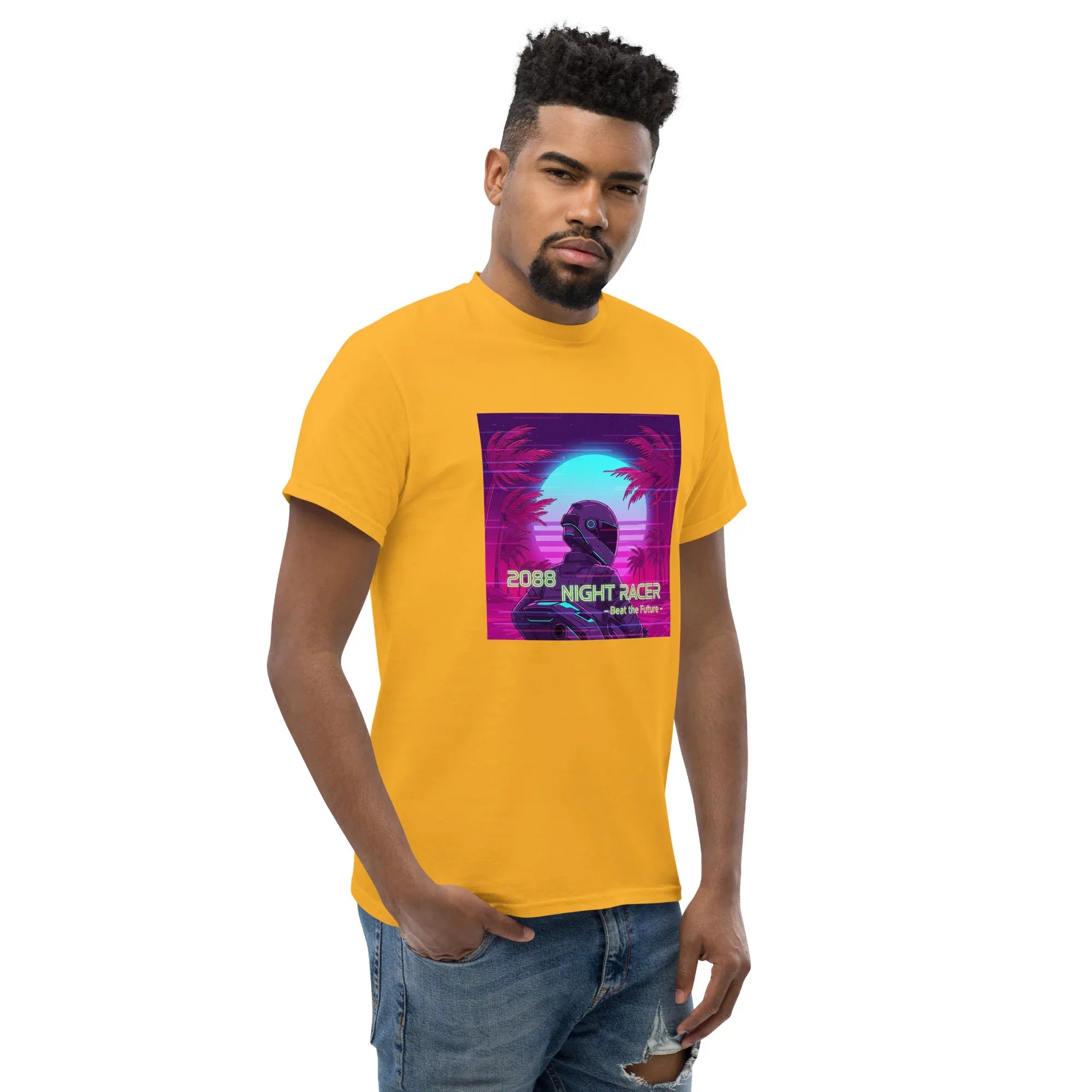 NIGHT RACER unisex t-shirt - - - Printoo Shop