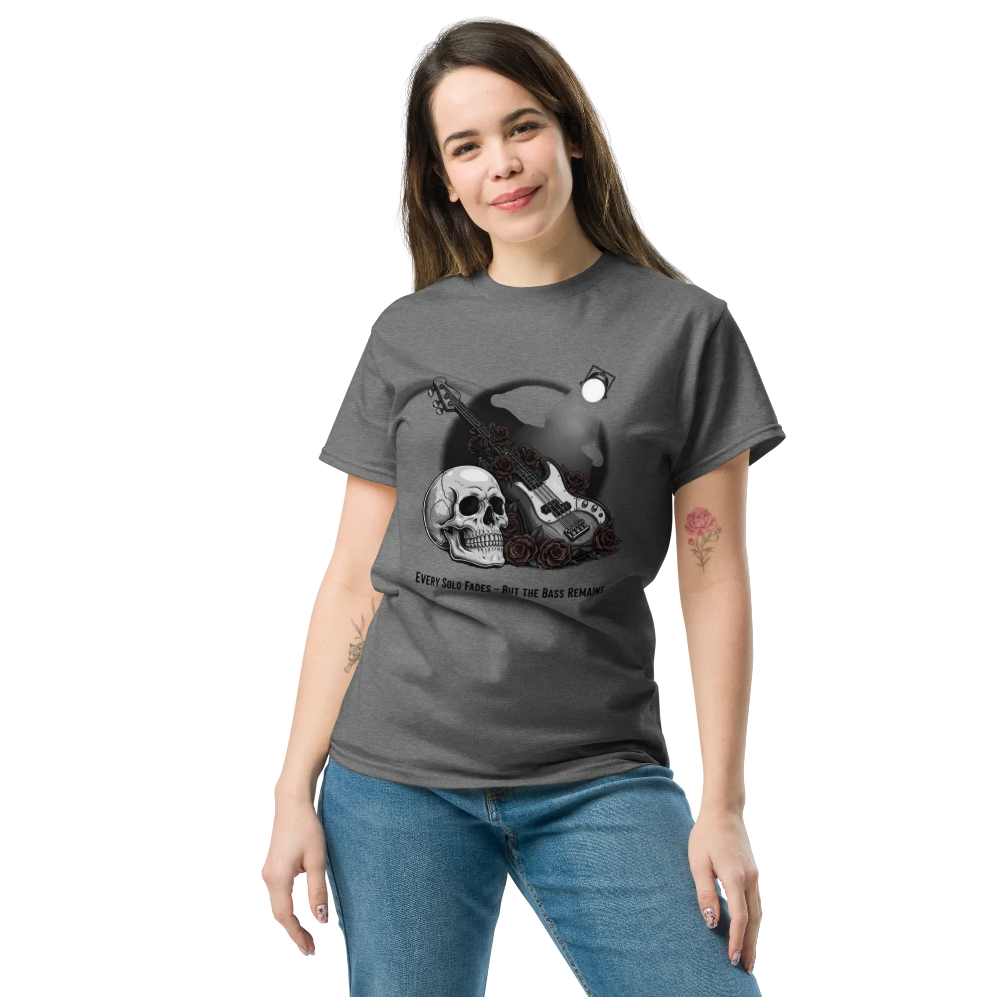 EVERY SOLO FADES BUT THE BASS REMAINS unisex t-shirt - - - Printoo Shop