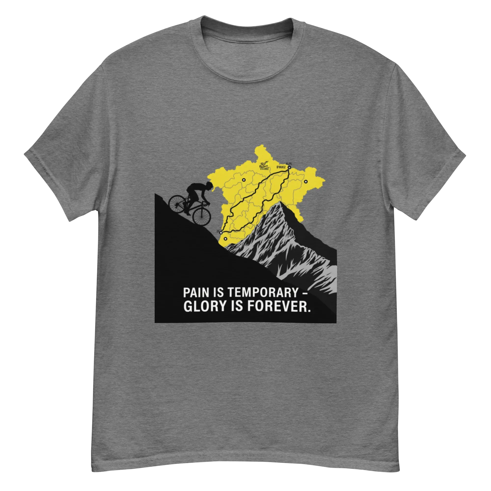 PAIN IS TEMPORARY unisex t-shirt - - - Printoo Shop