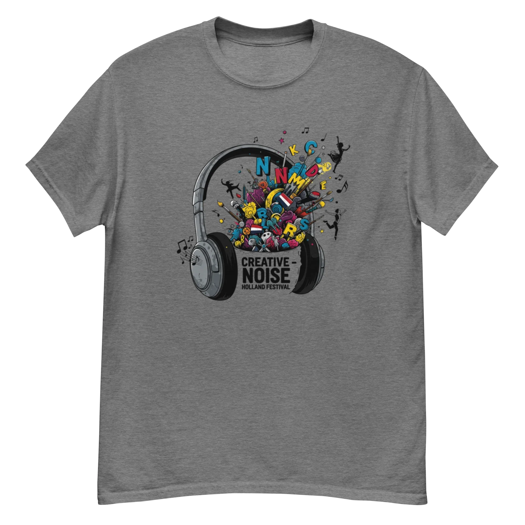 CREATIVE NOISE STATEMENT unisex t-shirt - Printoo Shop - - Music t-shirt, t-shirt, unisex, Unisex Classic Tee | Gildan 5000
