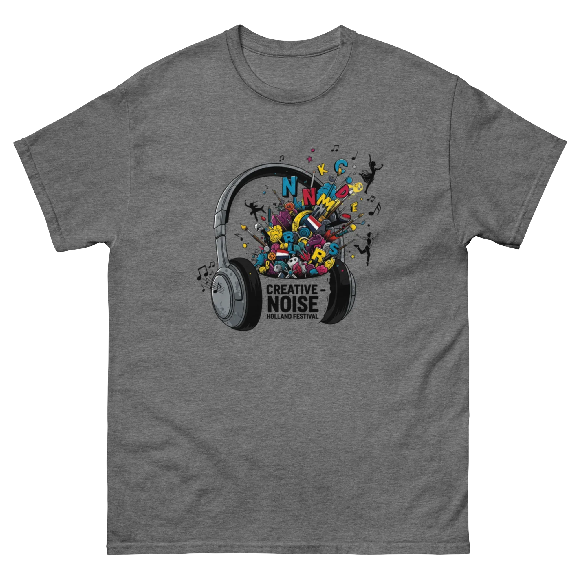 CREATIVE NOISE STATEMENT unisex t-shirt - Printoo Shop - - Music t-shirt, t-shirt, unisex, Unisex Classic Tee | Gildan 5000