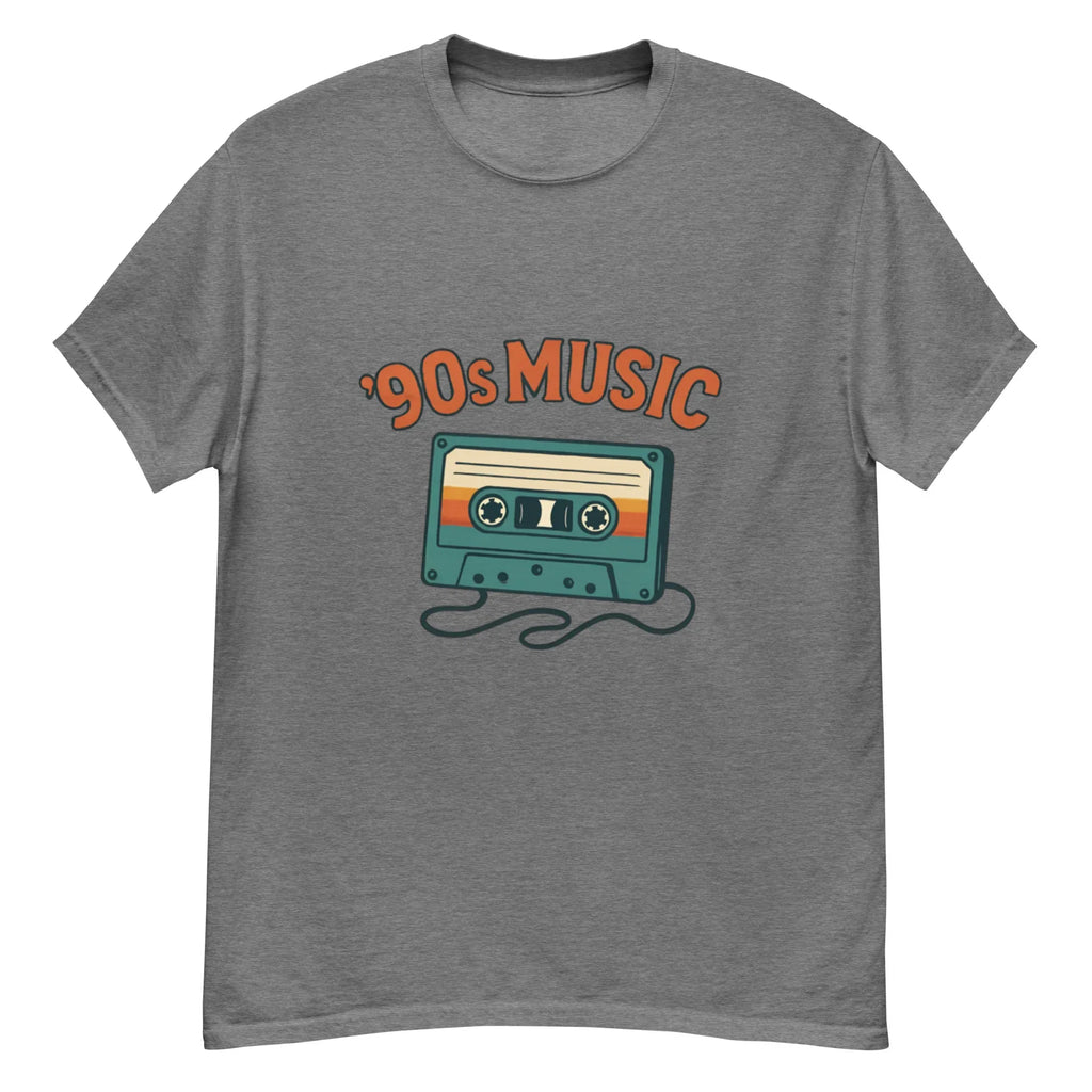 90s MUSIC LOVER unisex t-shirt - Printoo Shop - - Music t-shirt, unisex, Unisex Classic Tee | Gildan 5000