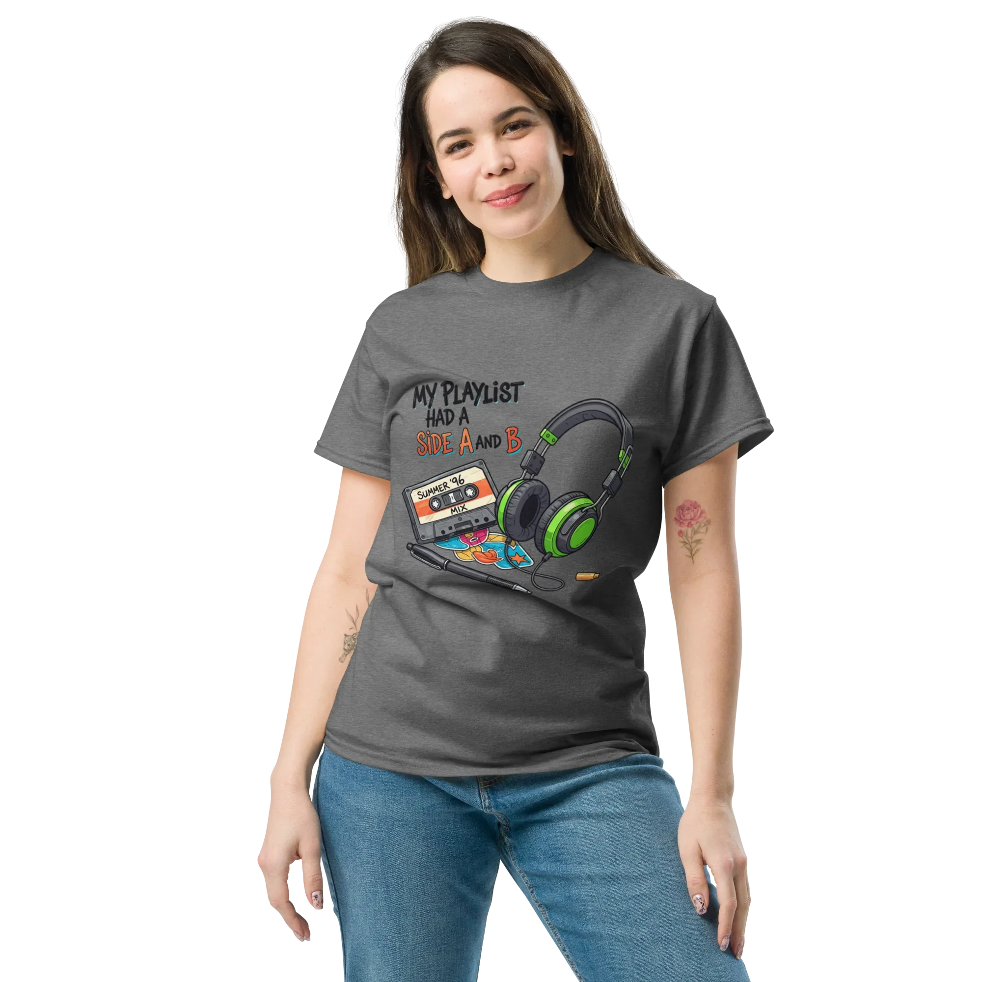 A SIDE AND B unisex t-shirt - Printoo Shop - - Music t-shirt, Retro & Synthwave T-Shirts, t-shirt, unisex, Unisex Classic Tee | Gildan 5000