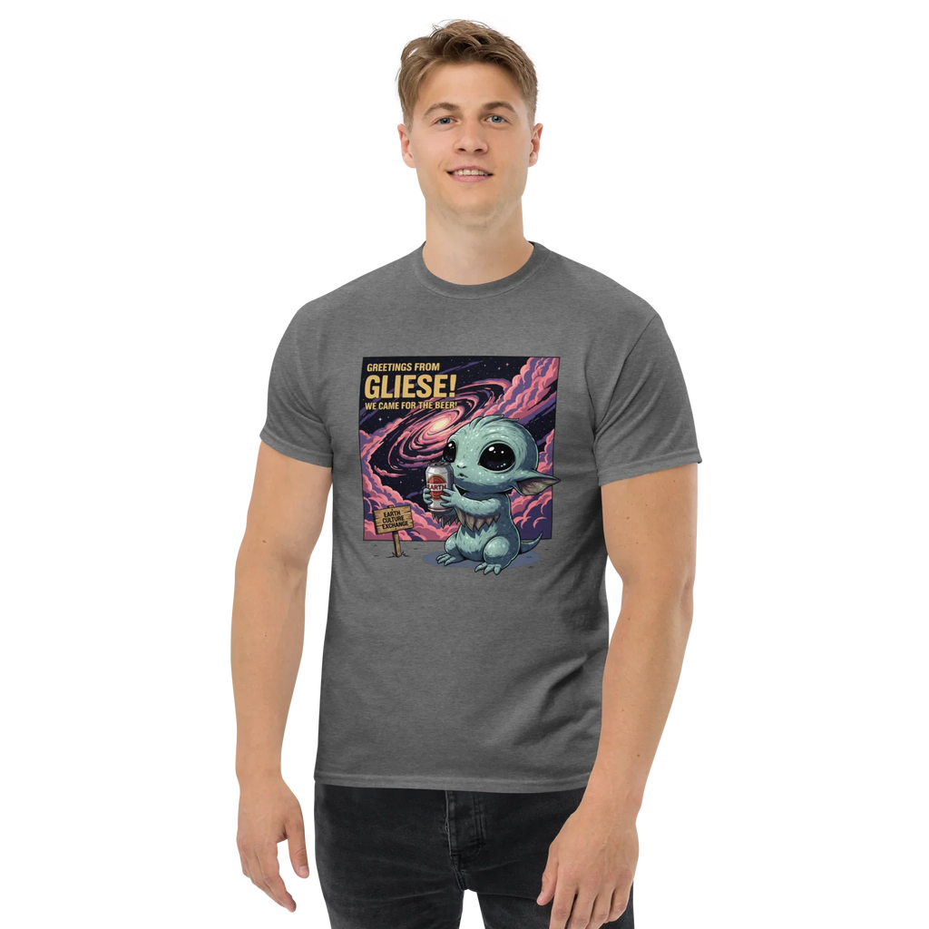 GREETINGS FROM GLIESE unisex t-shirt - - - Printoo Shop