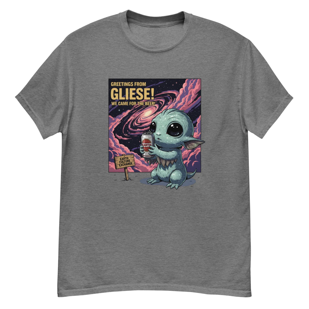 GREETINGS FROM GLIESE unisex t-shirt - - - Printoo Shop