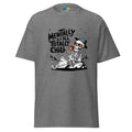 TOTALLY CHILL SKELETON men’s t-shirt - Charcoal / S - Printoo Shop - 8286677_15831