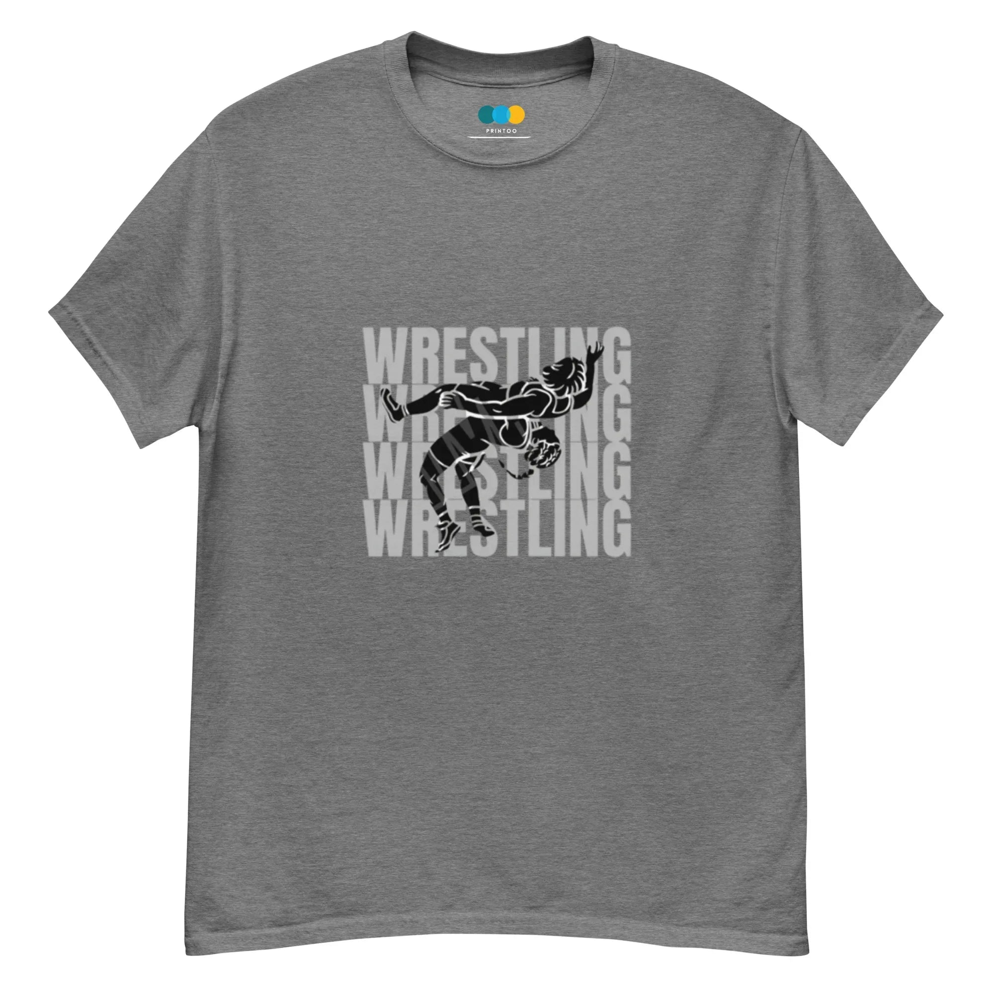 WRESTLING LIFESTYLE men’s t-shirt - Black / S - Printoo Shop - 3166081_11546