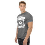 PLAY THE MUSIC NOT THE INSTRUMENT unisex t-shirt - - Music t-shirts - Printoo Shop