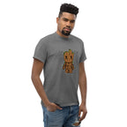 MYSTIC WOODEN GUARDIAN men’s t-shirt - Maroon / S - Printoo Shop - 8404028_12634