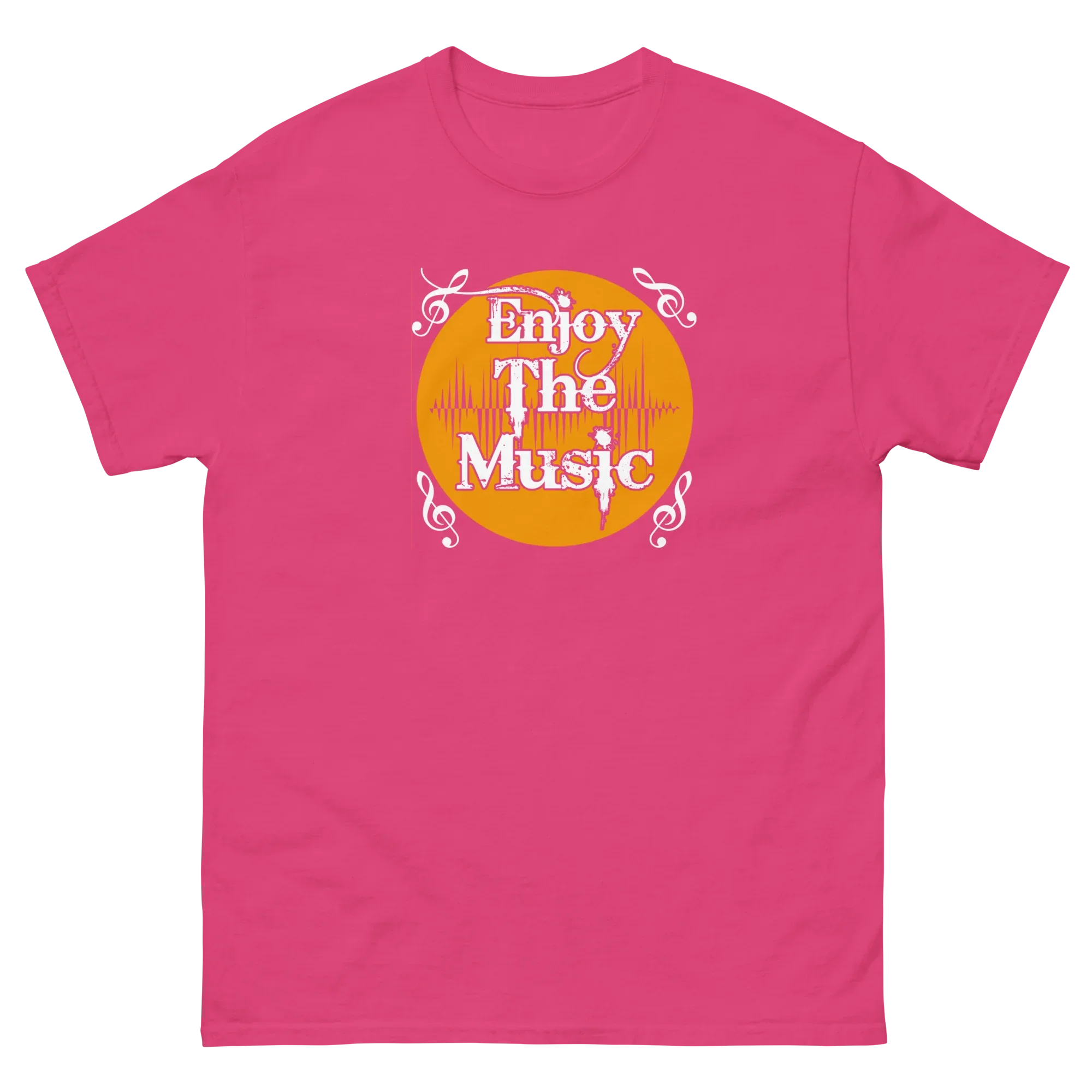 ENJOY THE MUSIC unisex t-shirt - - Music t-shirts - Printoo Shop