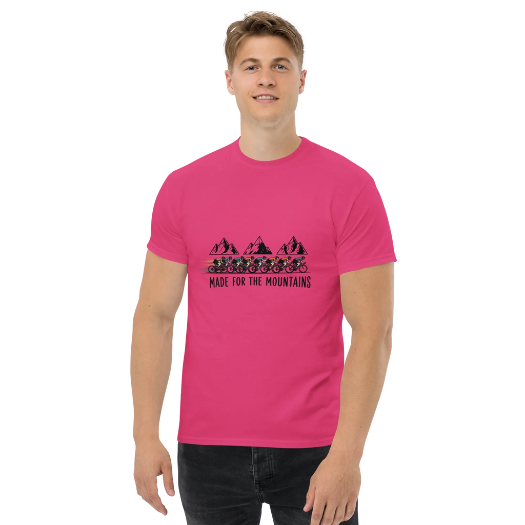 MADE FOR THE MOUNTAINS unisex t-shirt - Printoo Shop - - bicycle t-shirts, t-shirt, Tour de France, unisex, Unisex Classic Tee | Gildan 5000
