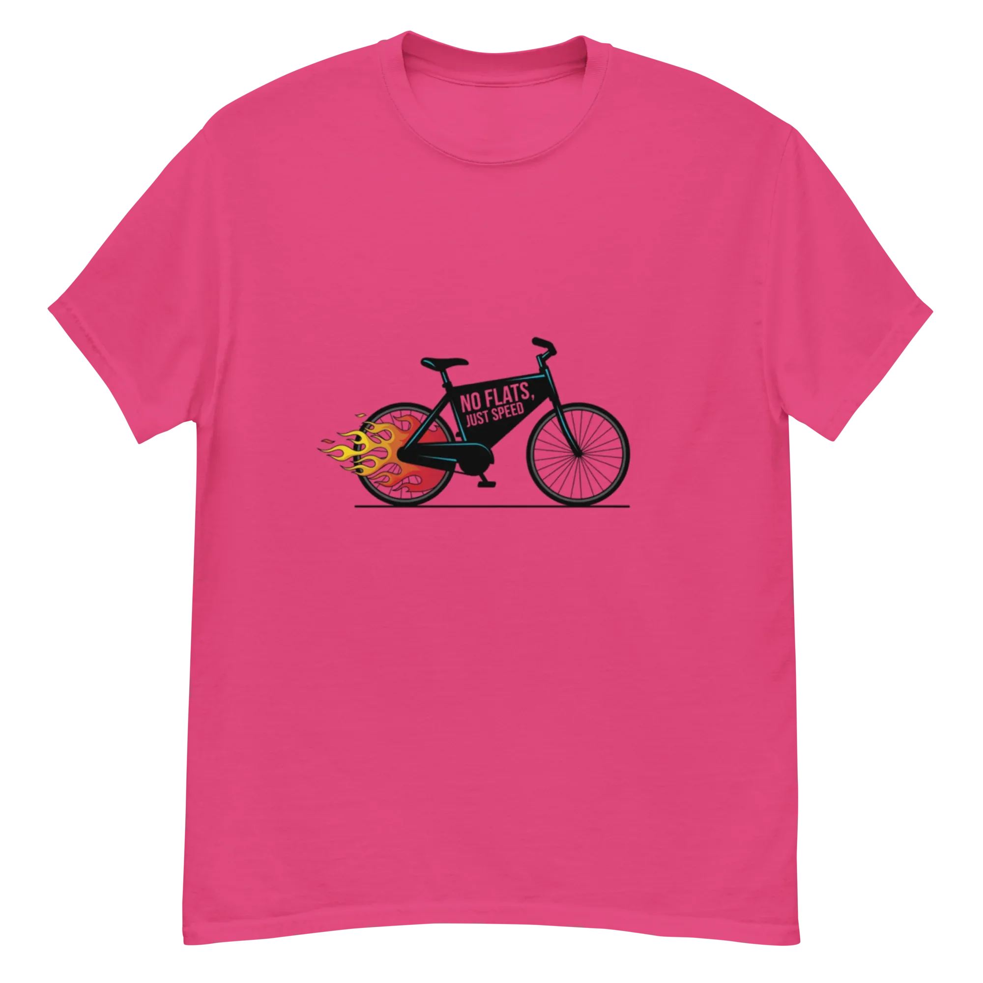NO FLATS. JUST SPEED unisex t-shirt - - - Printoo Shop