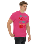 KEEP A SONG IN YOUR HEART unisex t-shirt - - Music t-shirts - Printoo Shop