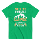 WEEKEND FORECAST unisex t-shirt - - Camping & Outdoor t-shirts - Printoo Shop
