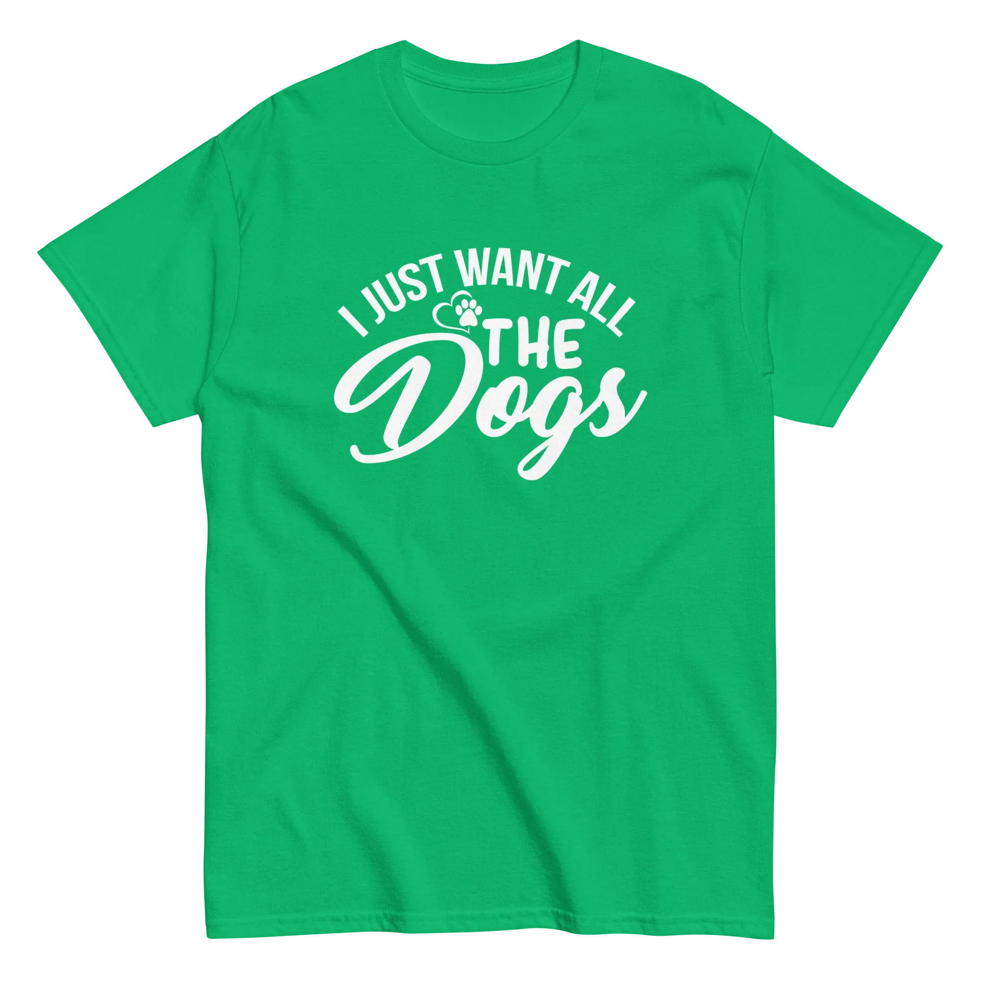 ALL THE DOGS unisex t-shirt - Printoo Shop - - dog, Streetwear look, t-shirt, unisex, Unisex Classic Tee | Gildan 5000