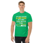 100 MILES unisex t-shirt - Printoo Shop - - bicycle, t-shirt, unisex, Unisex Classic Tee | Gildan 5000