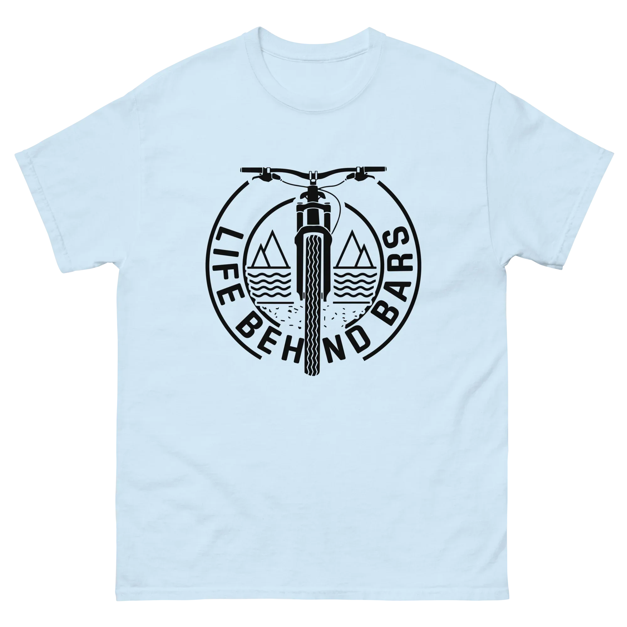 LIFE BEHIND BARS unisex t-shirt - - Bicycle t-shirts - Printoo Shop