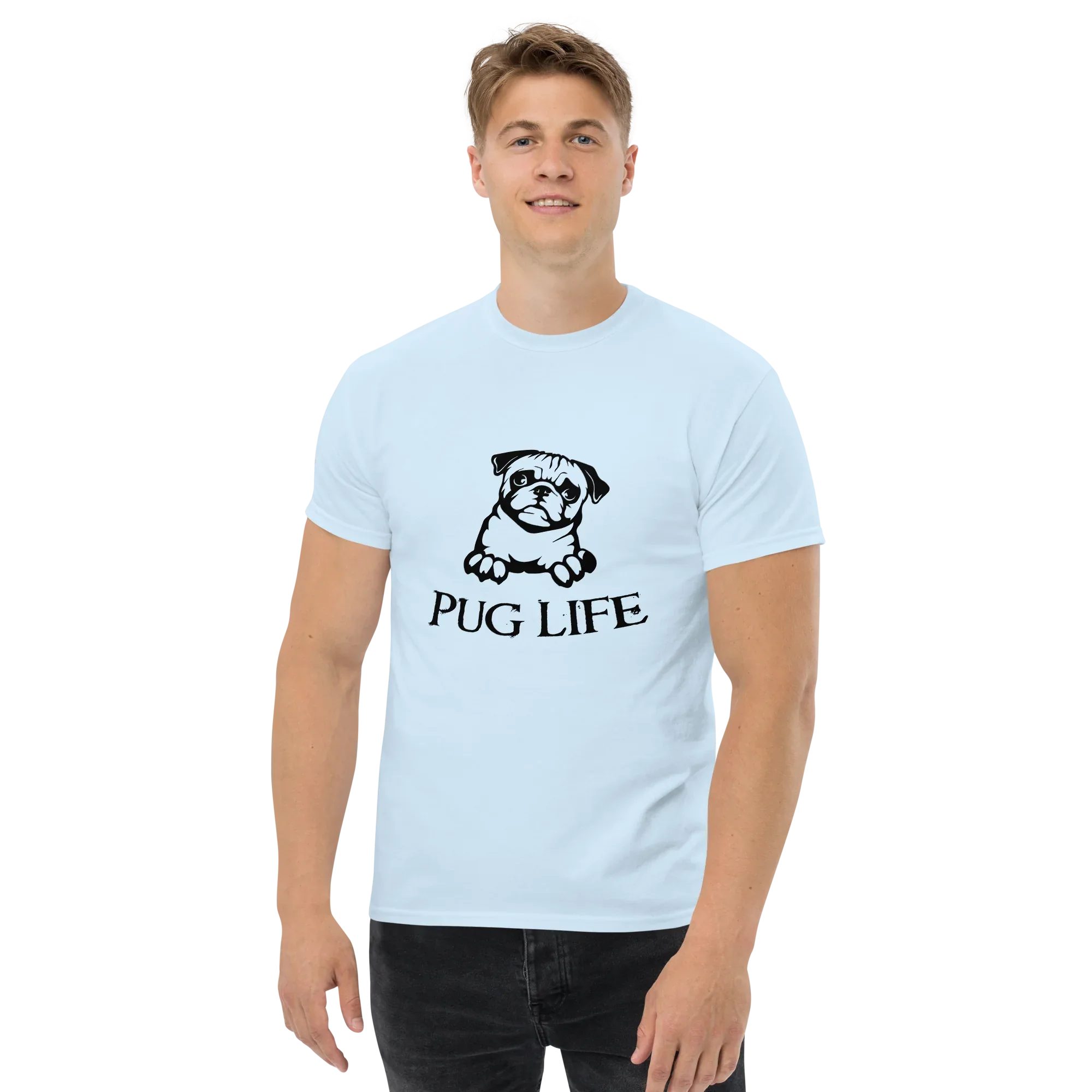 PUG LIFE unisex t-shirt - - Dogs t-shirt - Printoo Shop