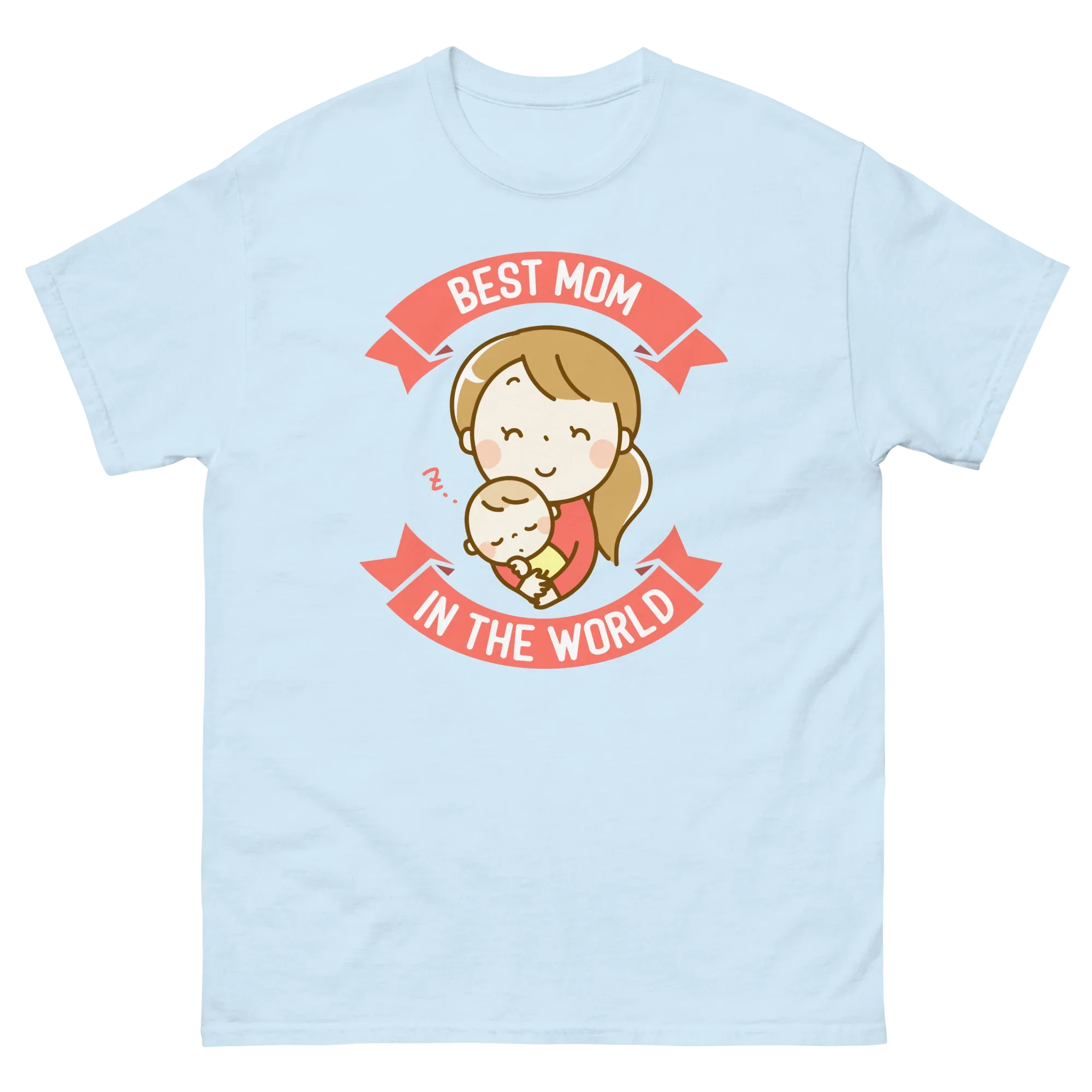 BEST MOM unisex t-shirt - Printoo Shop - - Mom t-shirts, t-shirt, unisex, Unisex Classic Tee | Gildan 5000