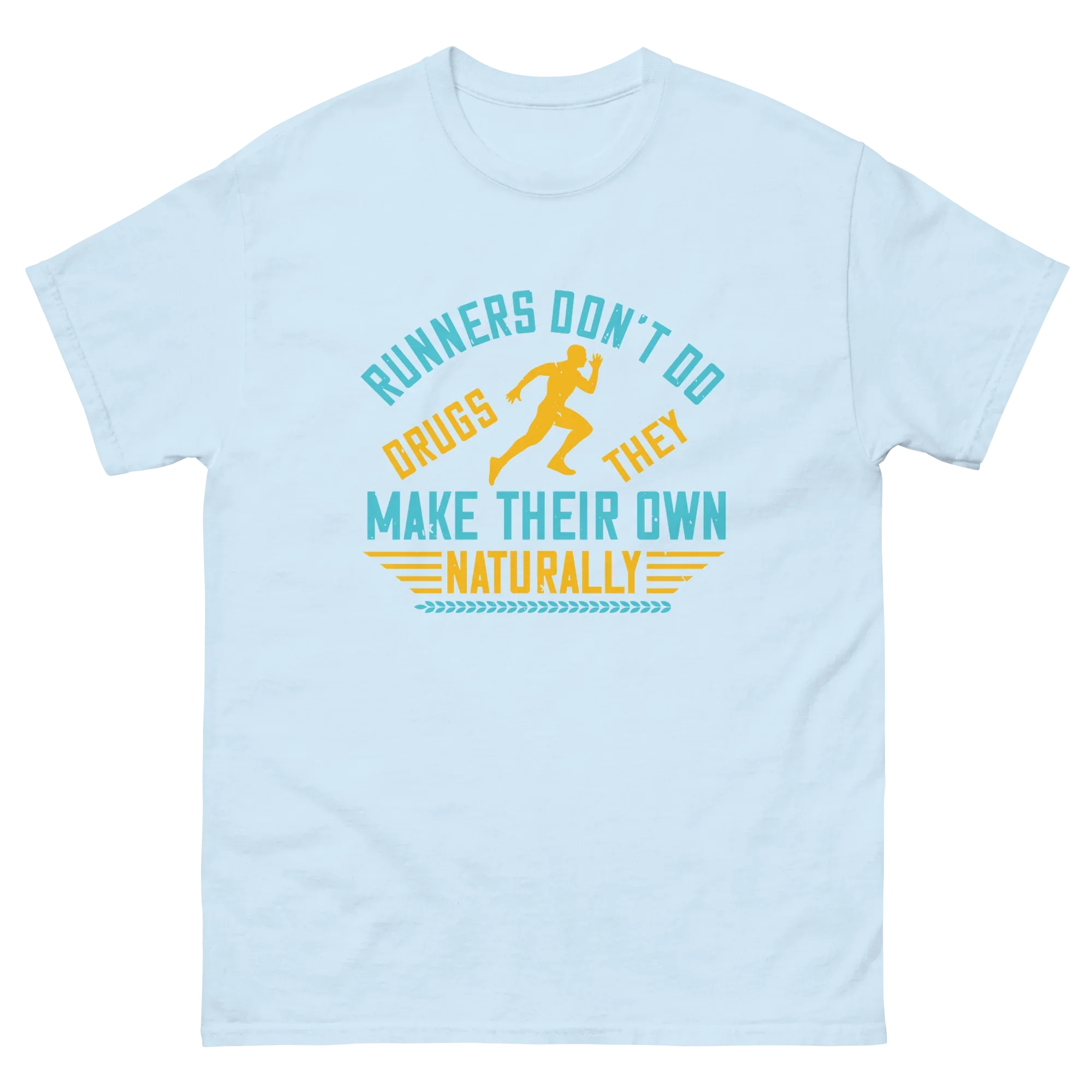 NATURALLY RUNNERS unisex t-shirt - - Running t-shirts - Printoo Shop