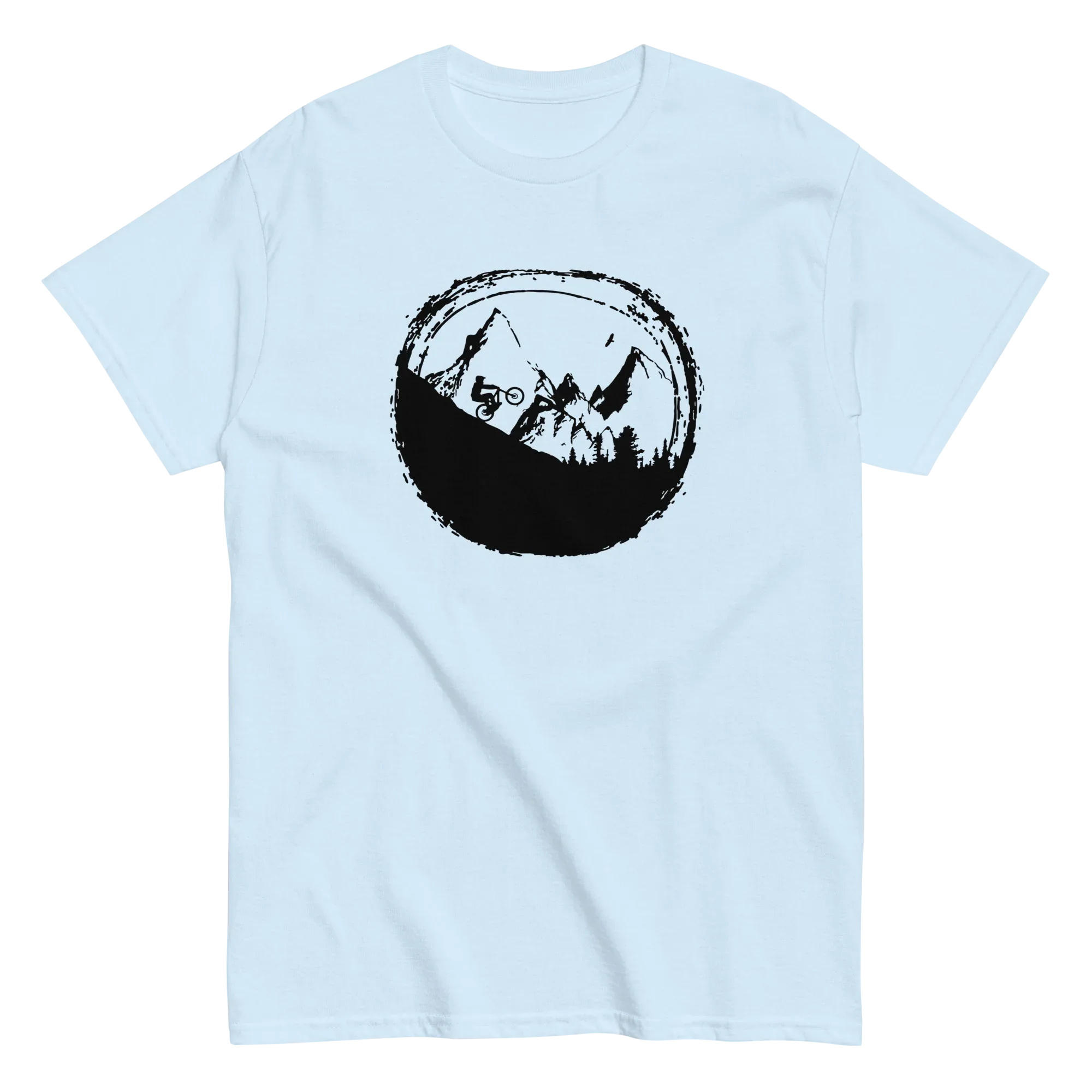 CYCLING CHALLENGE unisex t-shirt - - Bicycle t-shirts - Printoo Shop