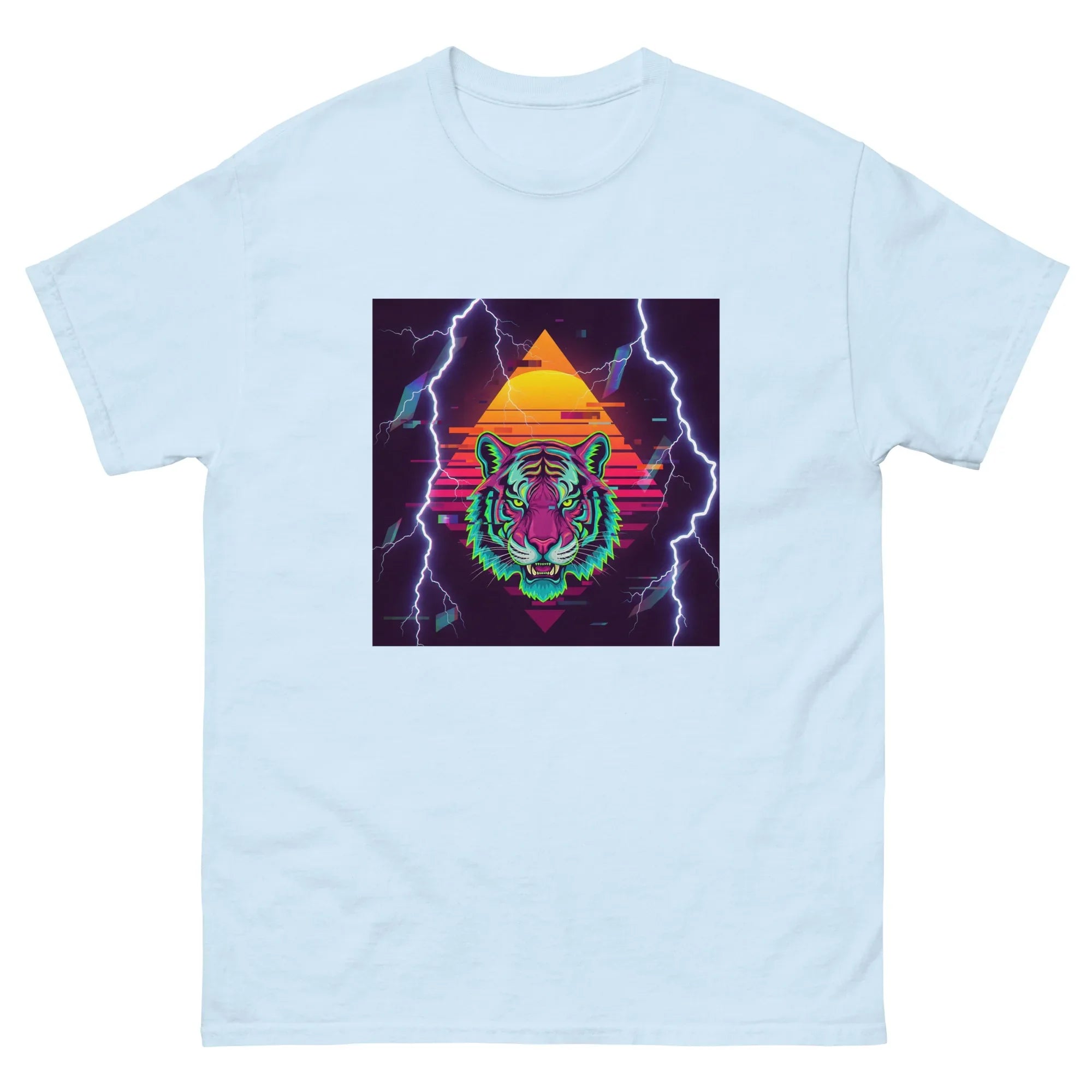 OF THE STORM SUNSET unisex t-shirt - Printoo Shop - - Retro & Synthwave T-Shirts, t-shirt, unisex, Unisex Classic Tee | Gildan 5000