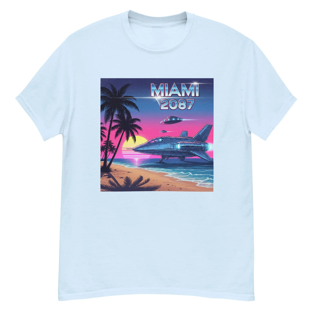 MIAMI 2087 FUTURE CITY unisex t-shirt - - - Printoo Shop