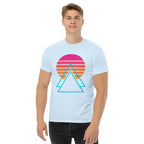 TWILIGHT TRIANGLES unisex t-shirt - - - Printoo Shop