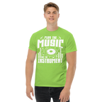 PLAY THE MUSIC NOT THE INSTRUMENT unisex t-shirt - - Music t-shirts - Printoo Shop