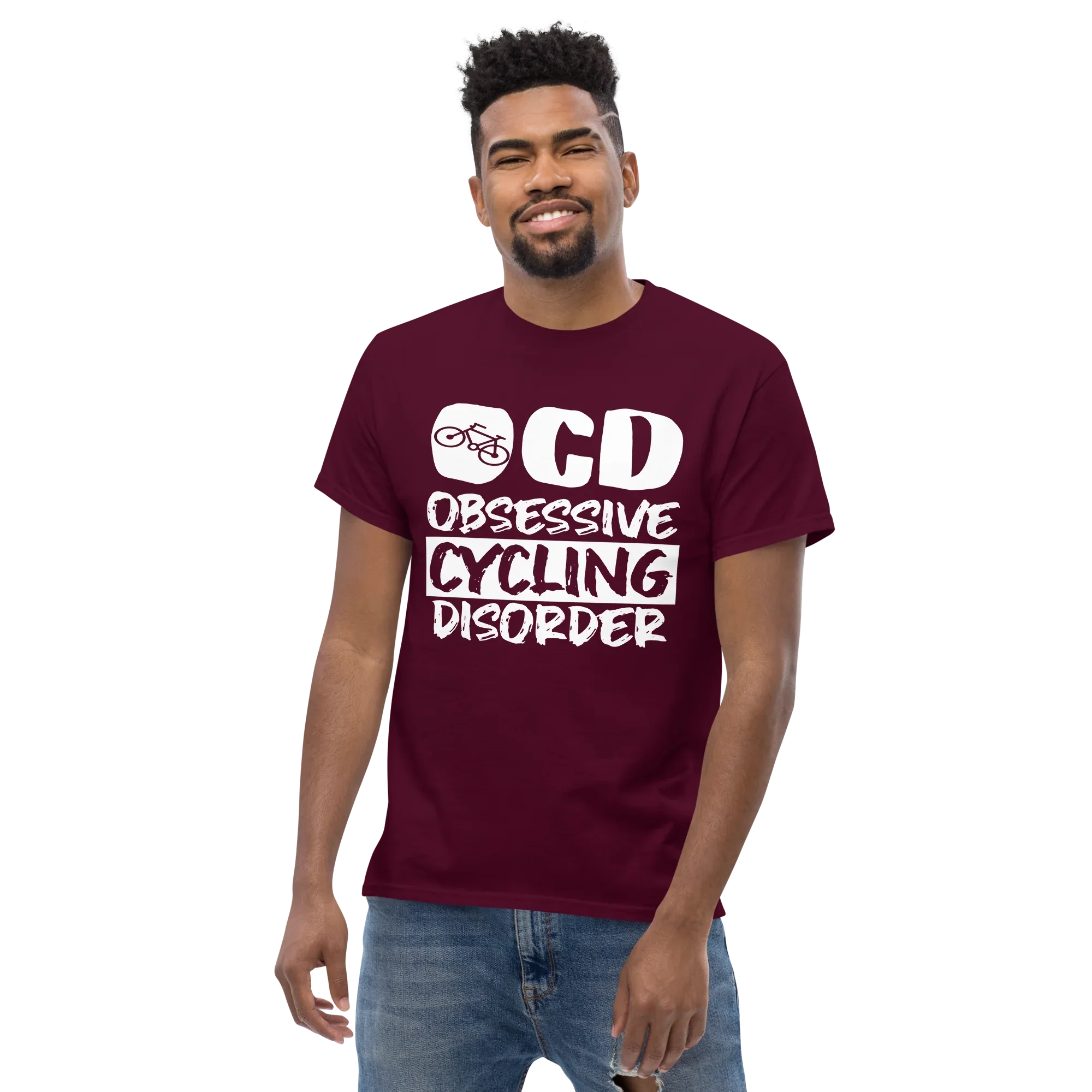 OCD CYCLING unisex t-shirt - - Bicycle t-shirts - Printoo Shop