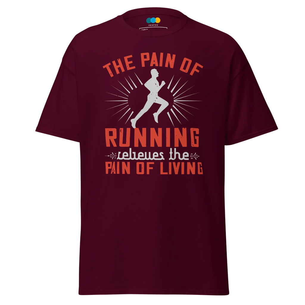 RUN & LIVE unisex t-shirt - - Running - Printoo Shop