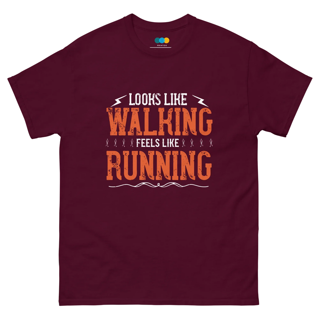 WALK-RUN FUSION unisex t-shirt - - Running - Printoo Shop
