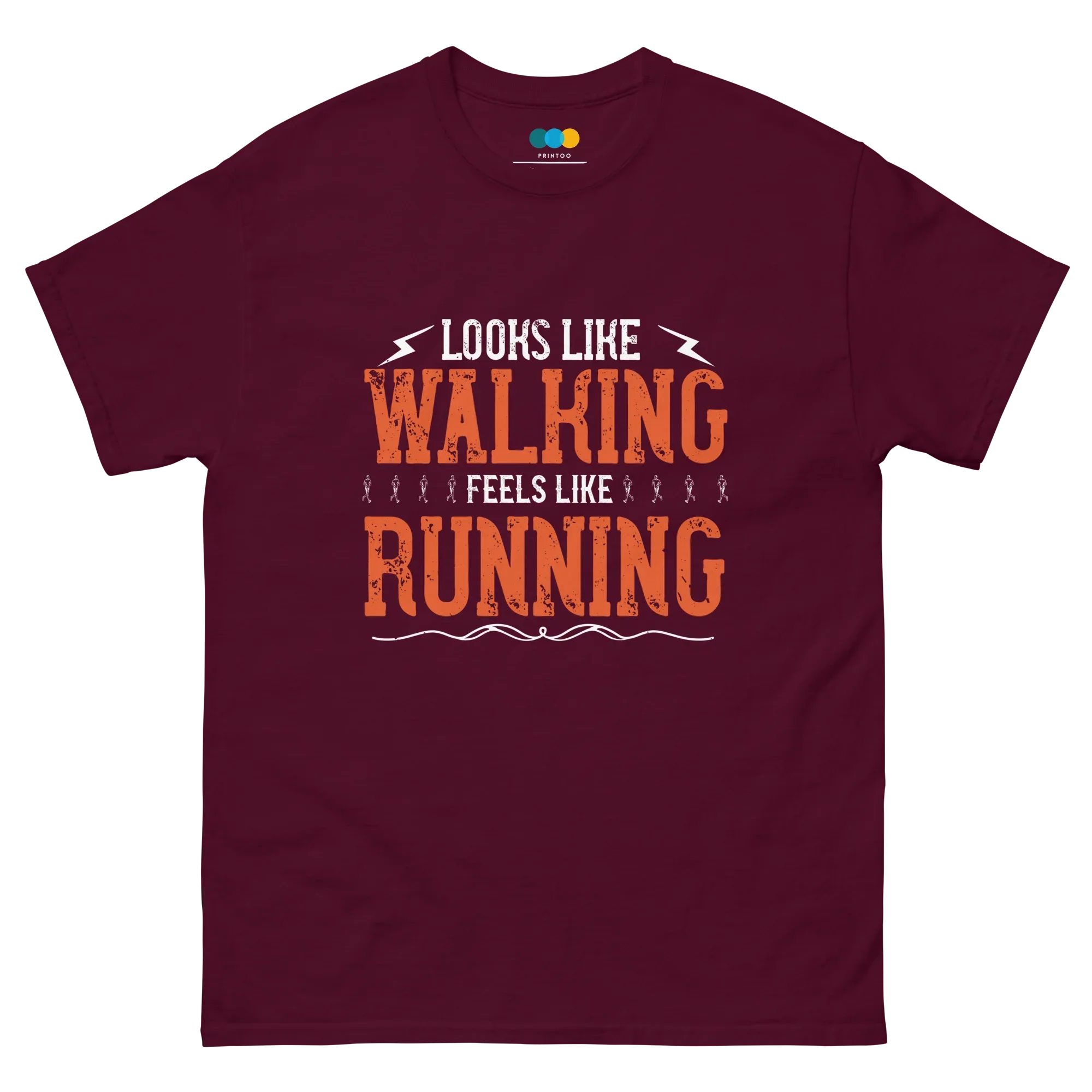WALK-RUN FUSION unisex t-shirt - - Running - Printoo Shop