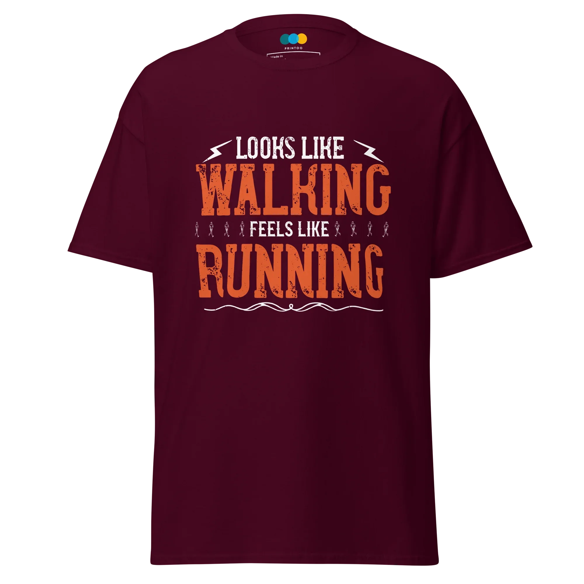 WALK-RUN FUSION unisex t-shirt - - Running - Printoo Shop