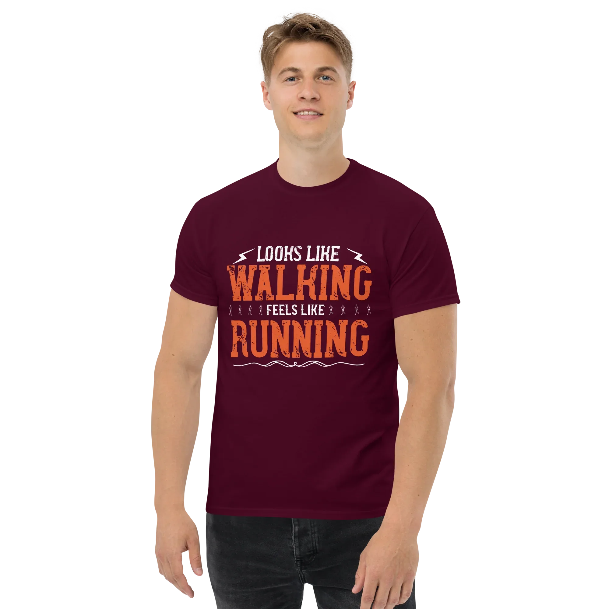 WALK-RUN FUSION unisex t-shirt - - Running - Printoo Shop