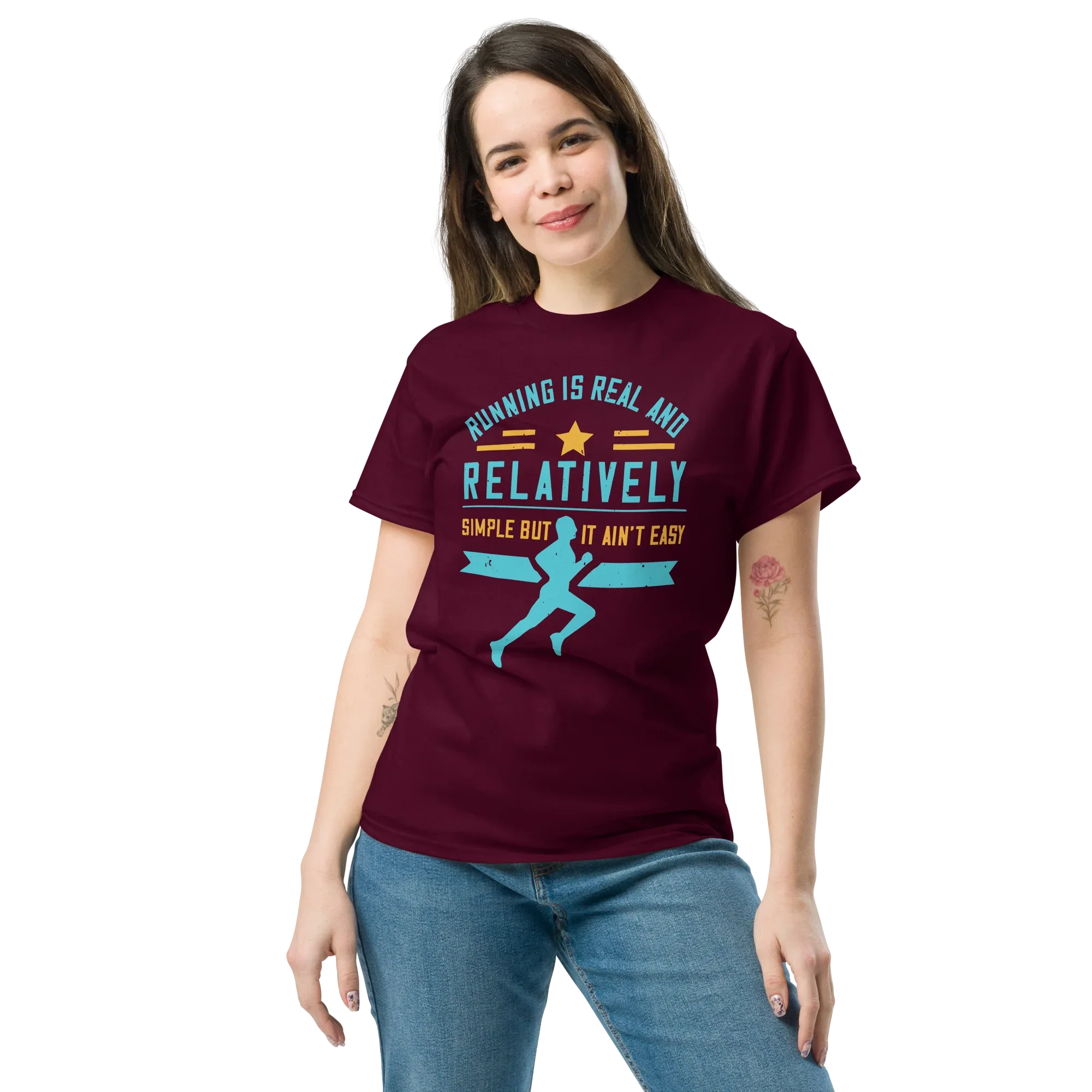 RUNNING MOTIVATION unisex t-shirt - - Running - Printoo Shop