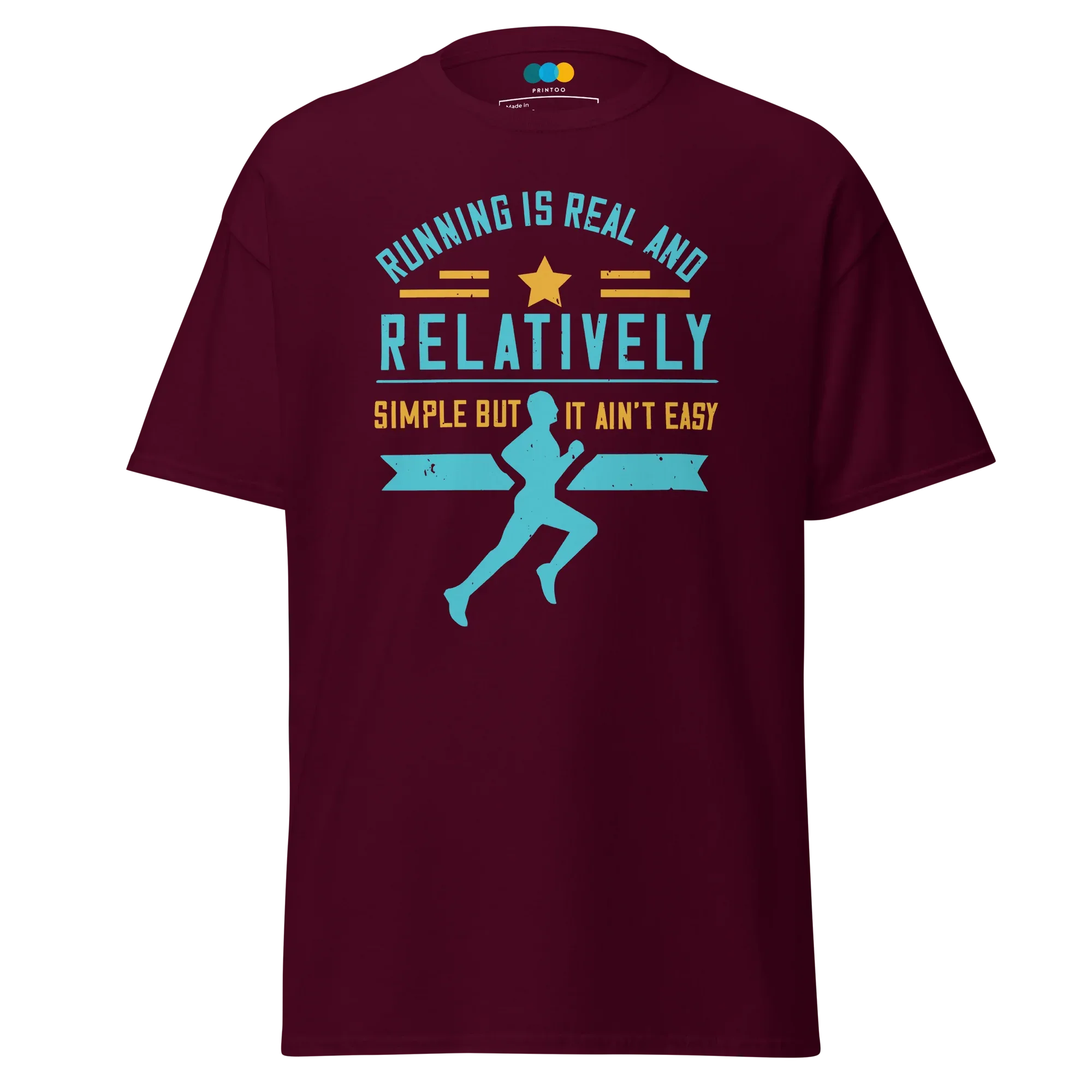 RUNNING MOTIVATION unisex t-shirt - - Running - Printoo Shop
