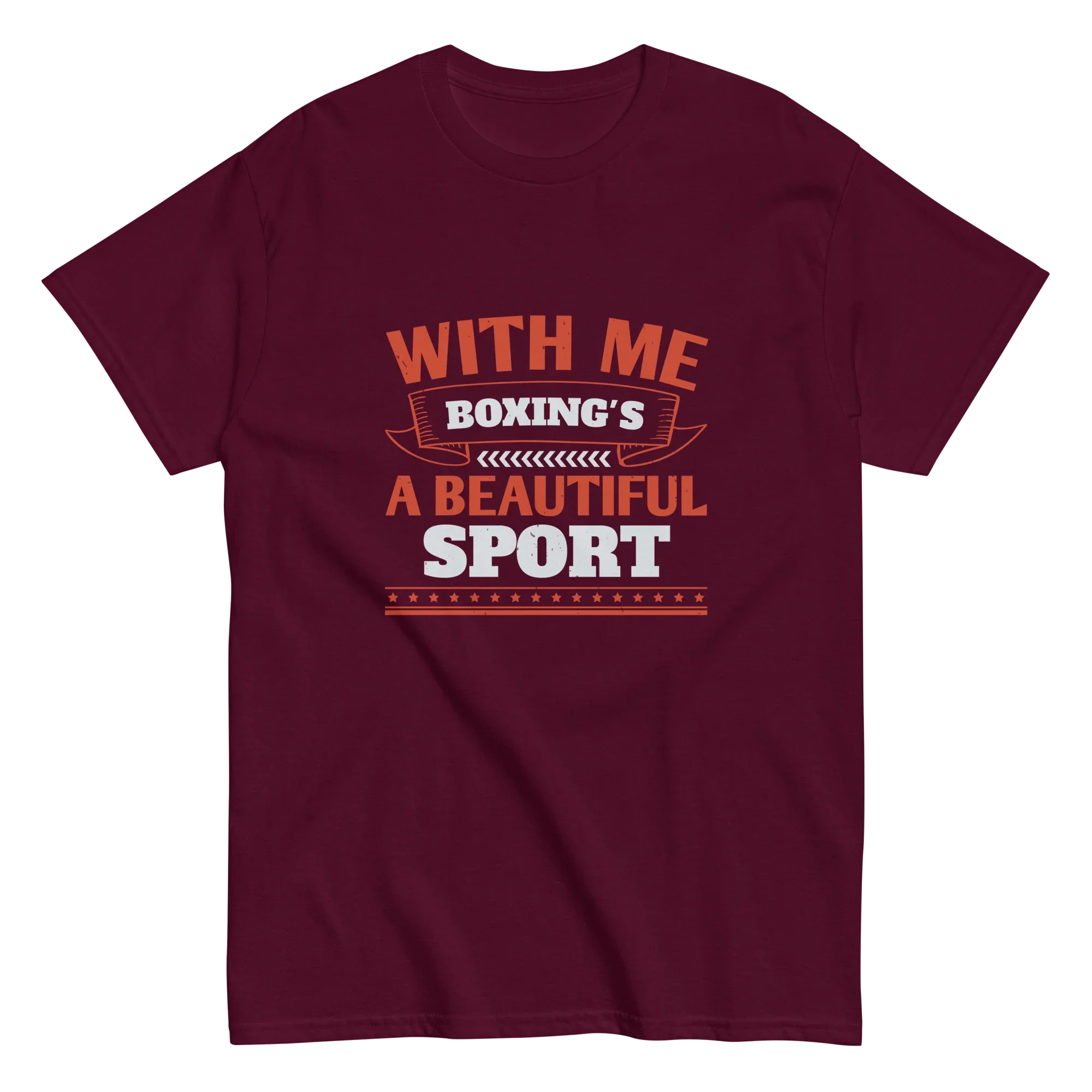 BOXING IS BEAUTIFUL unisex t-shirt - Printoo Shop - - boxing, Regular fit, t-shirt, unisex, Unisex Classic Tee | Gildan 5000