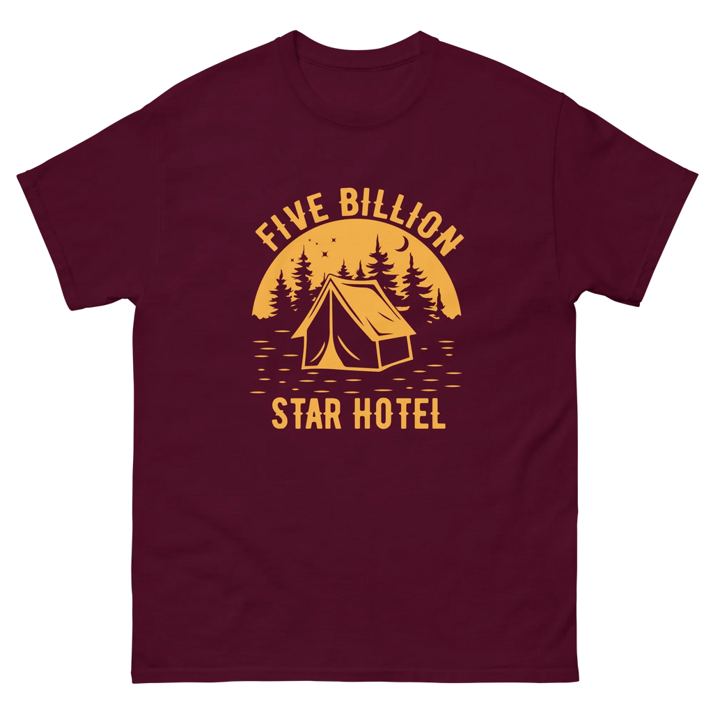 STAR HOTEL unisex t-shirt - - Camping & Outdoor t-shirts - Printoo Shop